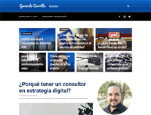 Tablet Screenshot of gerardocarrillo.com